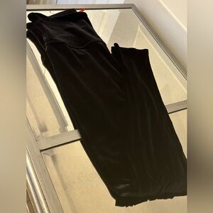 Black Velvet Spanx Leggings